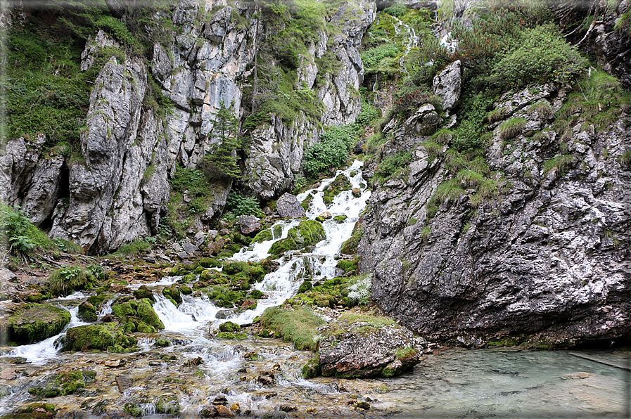 foto Cascate alte in Vallesinella